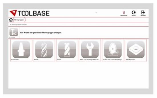 Einfache und Benutzerfreundliche Bedienung der Toolbase Software. 