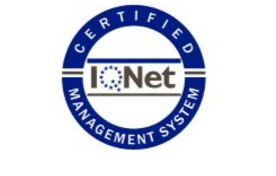 Certificate for Quality Management System 